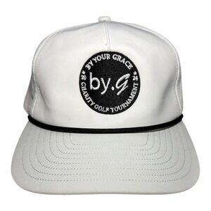 Golf tournament hat rope trucker SnapBack drifit summer cap, your grace charity‎